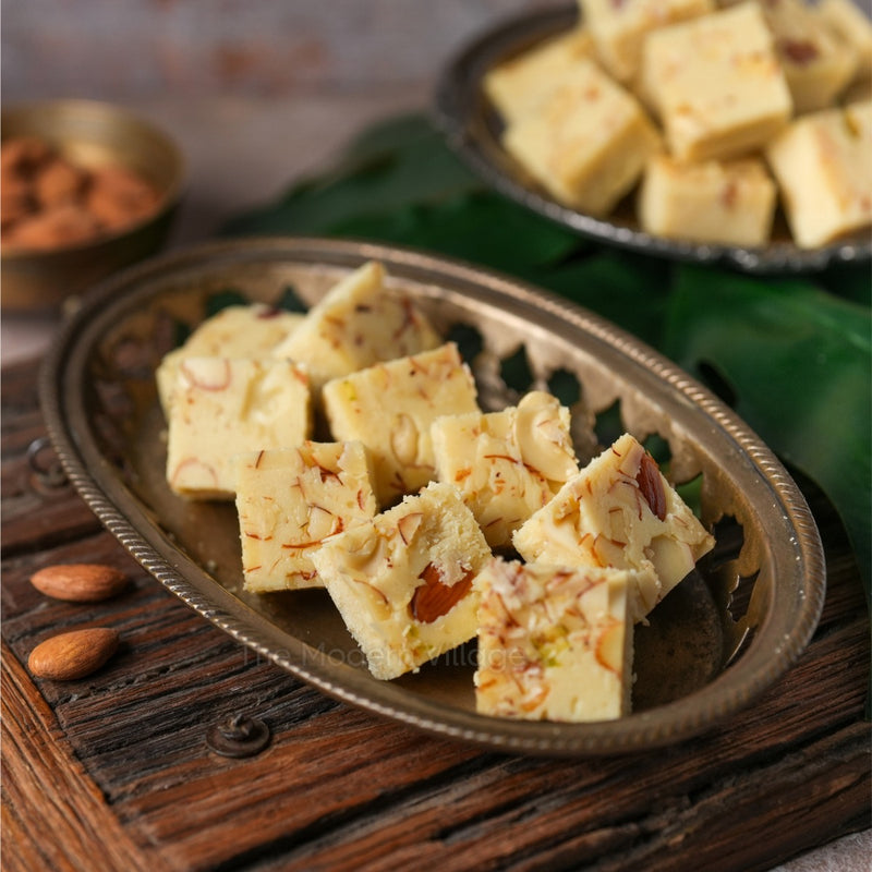 Badam Malai Burfi